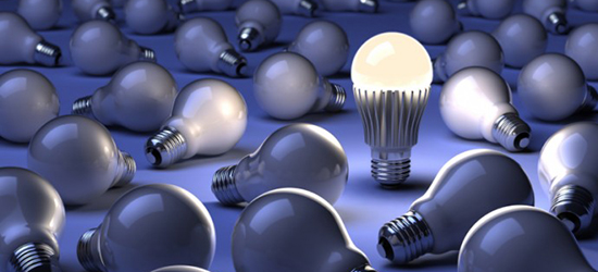 LED can save 85% energy than incandescent lamps